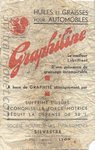 Graphiline Publicit graisse huile annes 1930