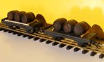 PMP Pierre Marie Pillon wagon transport 3 tonneaux bois